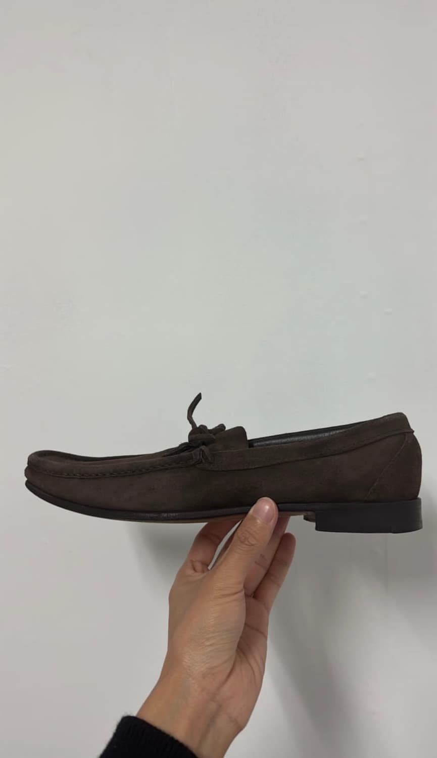 2000s 프라다 스웨이드 로퍼 (275 사이즈) 상품이미지3