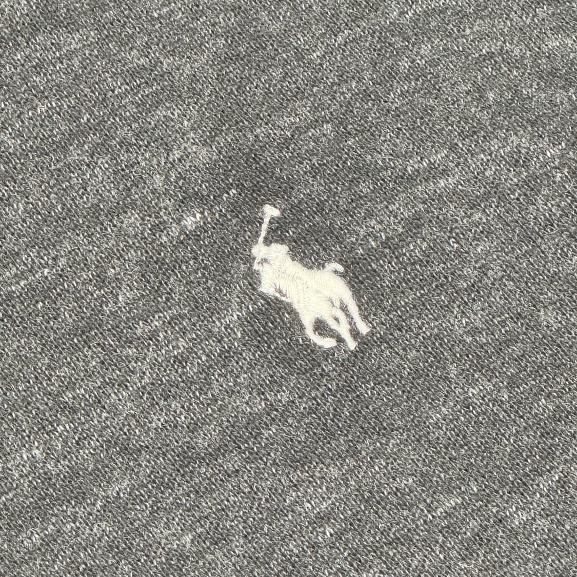 M) 폴로 랄프로렌 반집업 풀오버 코튼 니트 차콜 그레이 상품이미지4