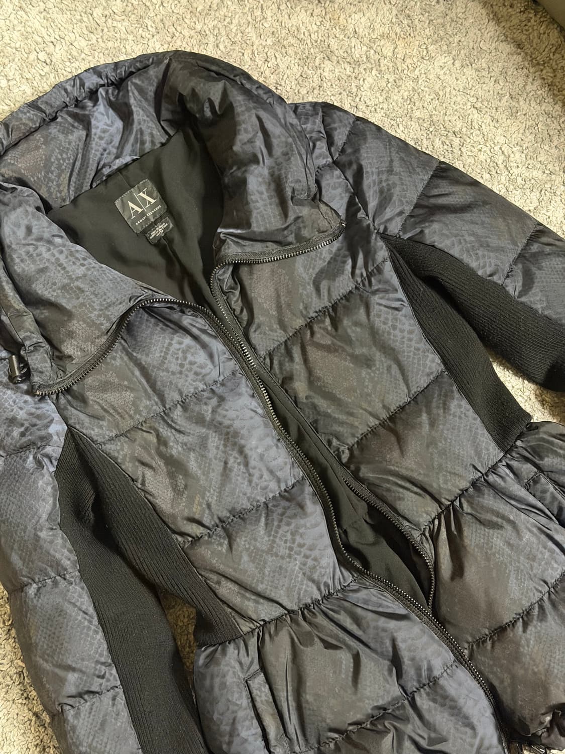 아르마니 익스체인지 패디드 자켓 상품이미지3