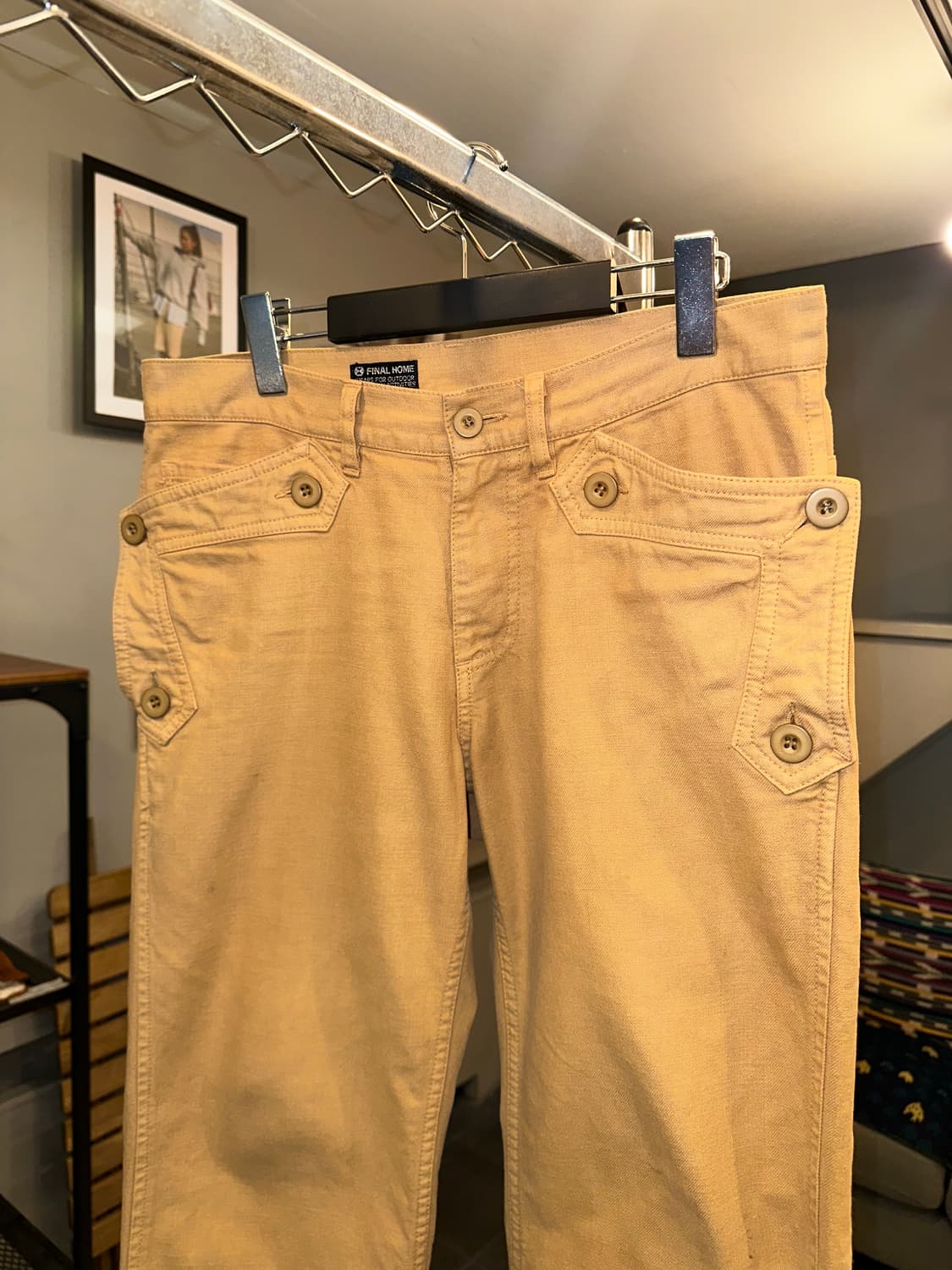 Final Home pocket button cotton pants 상품이미지5