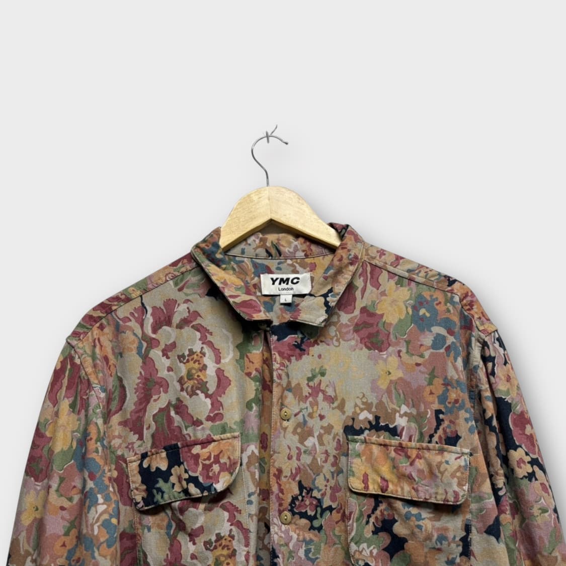 YMC Floral shirt multi 상품이미지4