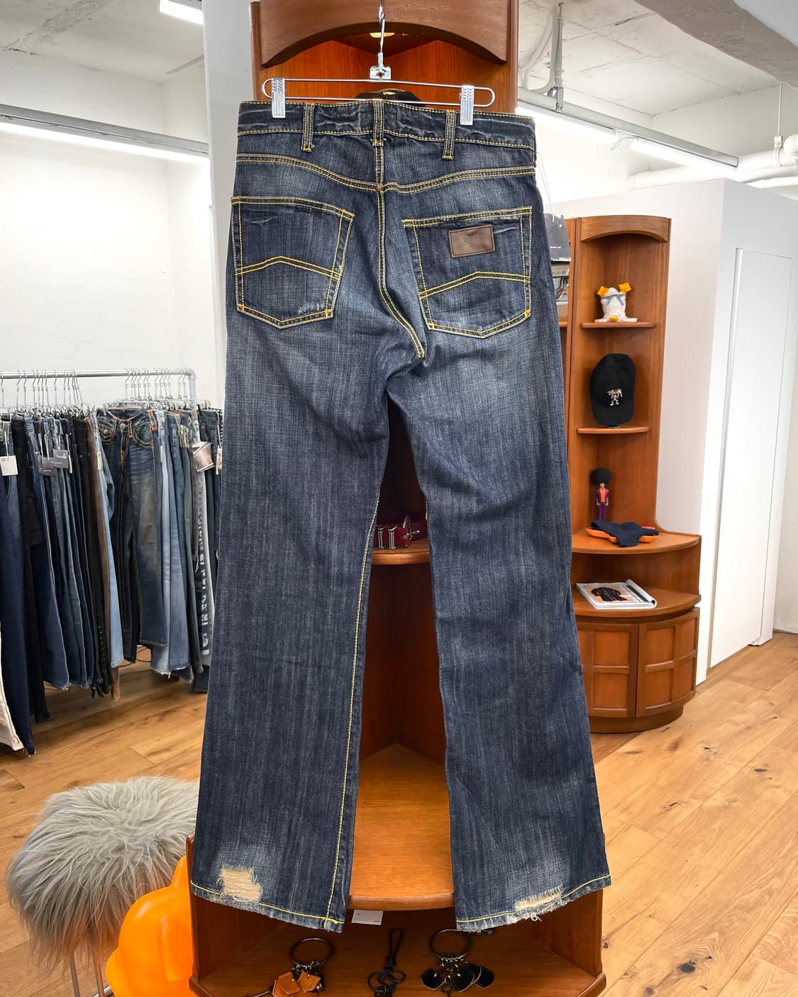 [32] 아르마니 진스 플레어 데님 팬츠 상품이미지5