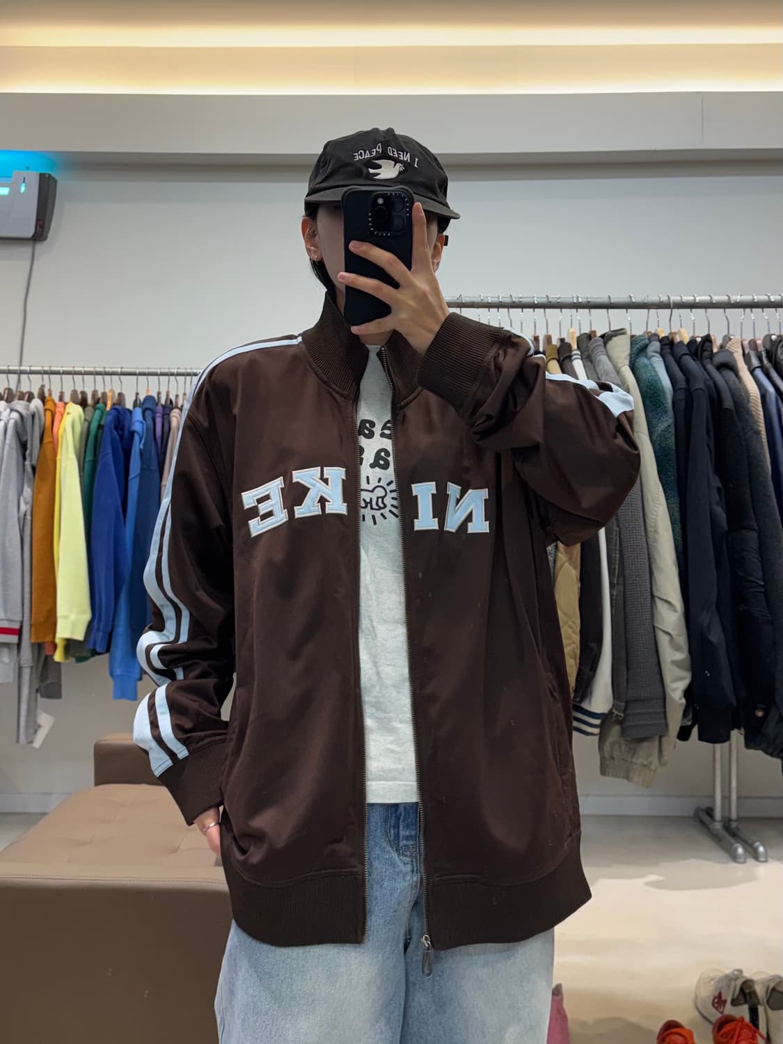 00’s 나이키 빅로고 트랙탑 집업 상품이미지7