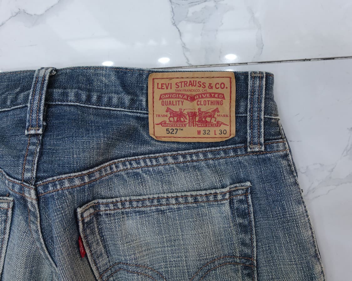 리바이스 527 로우라이즈 부츠컷 벌집워싱 [32X30] 상품이미지6