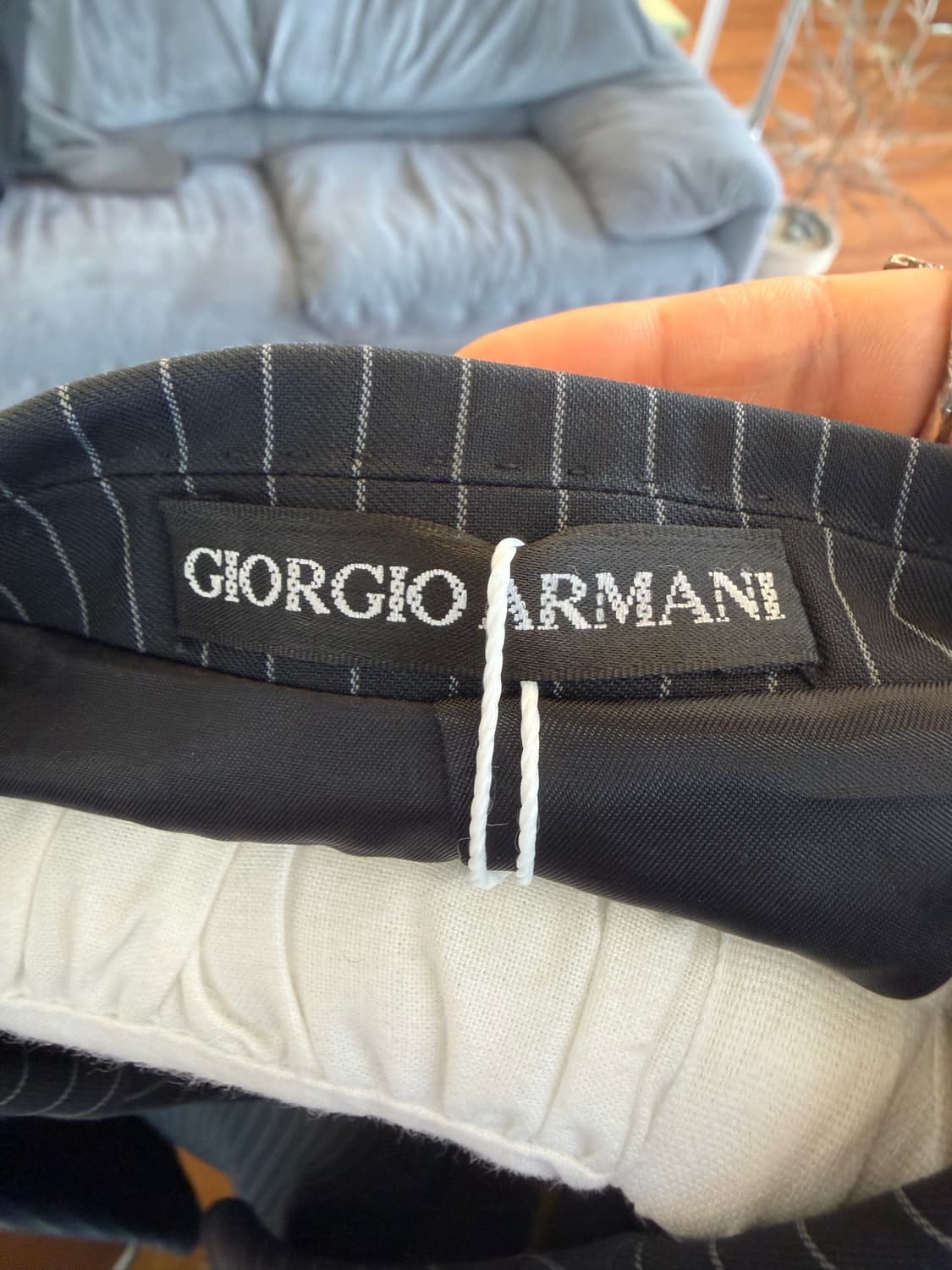 조르지오 아르마니 00s 빈티지 울 자켓 상품이미지7