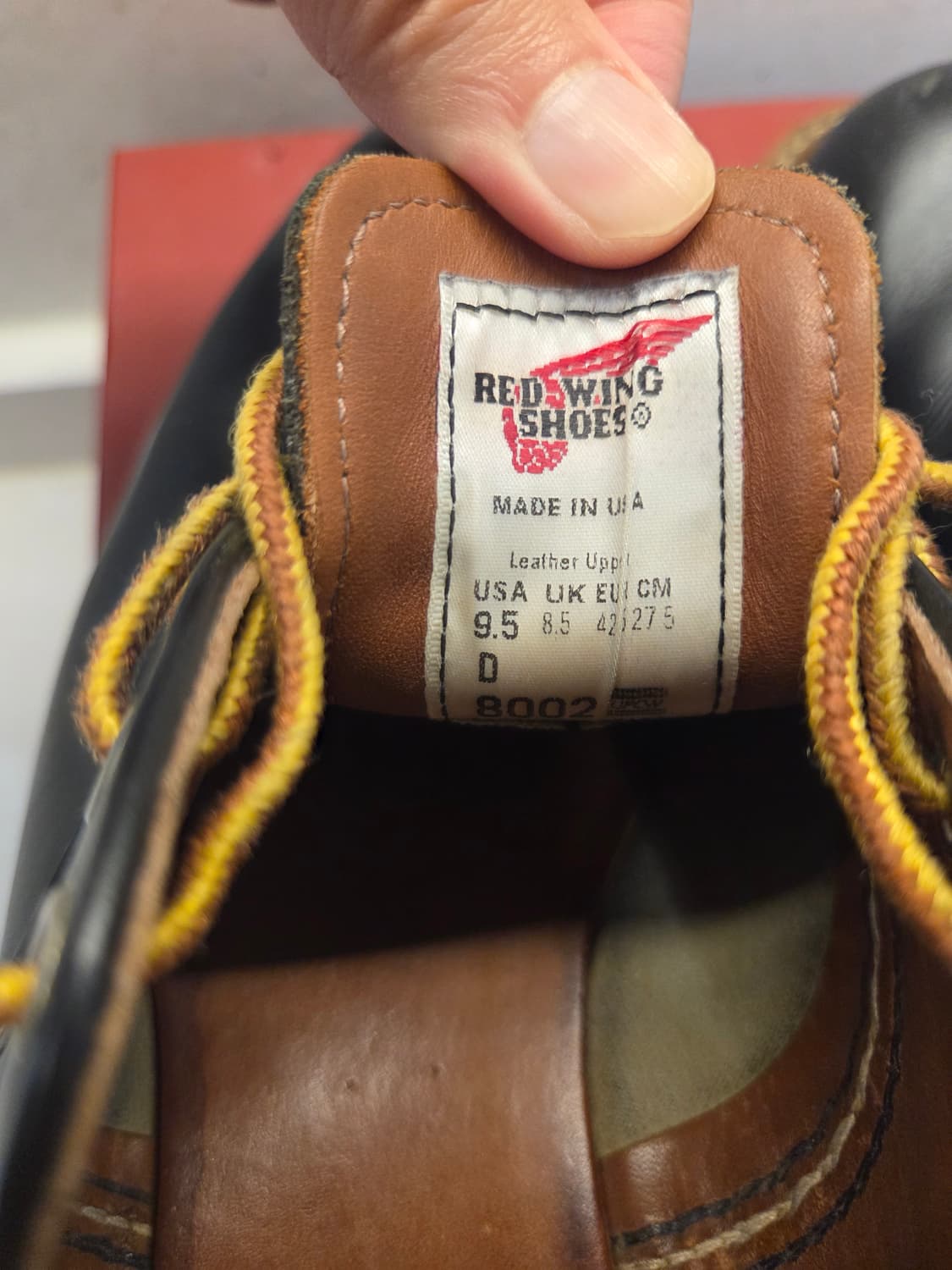 레드윙 8002 9.5D 상품이미지5