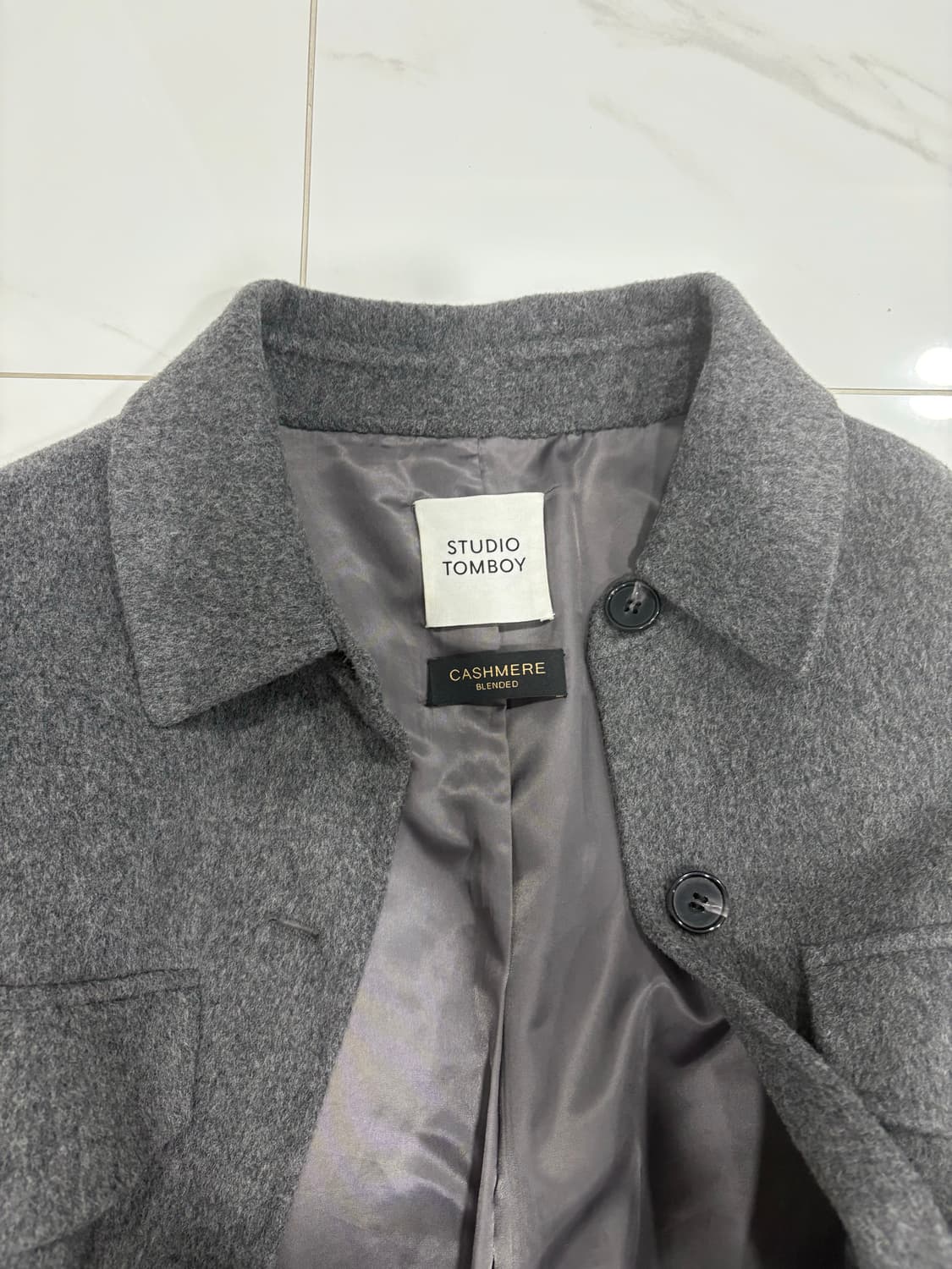 톰보이 하프코트 상품이미지3