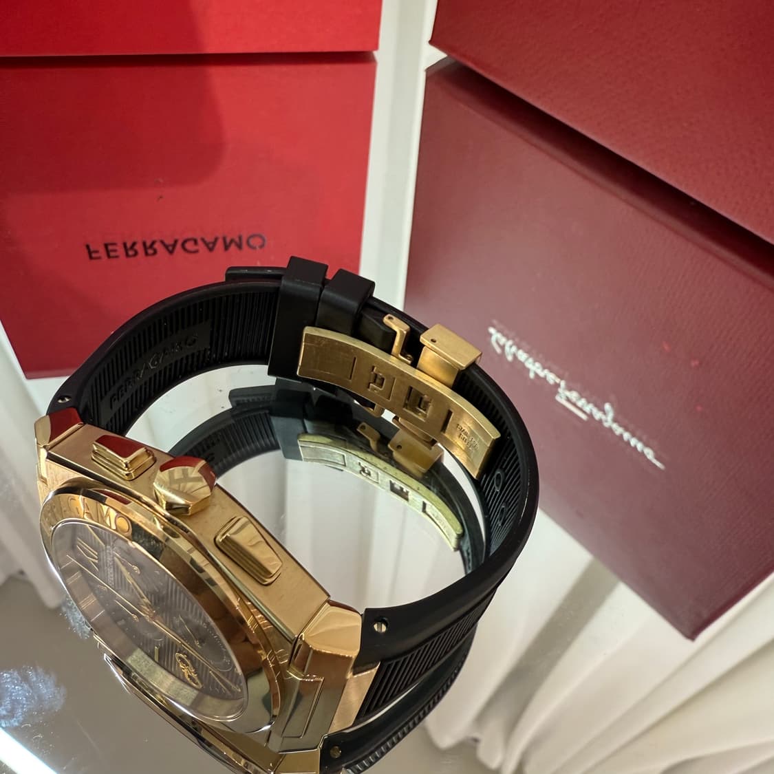 [정품][25년] 페라가모 베가 크로노 쿼츠 시계 SFMR01224 상품이미지4