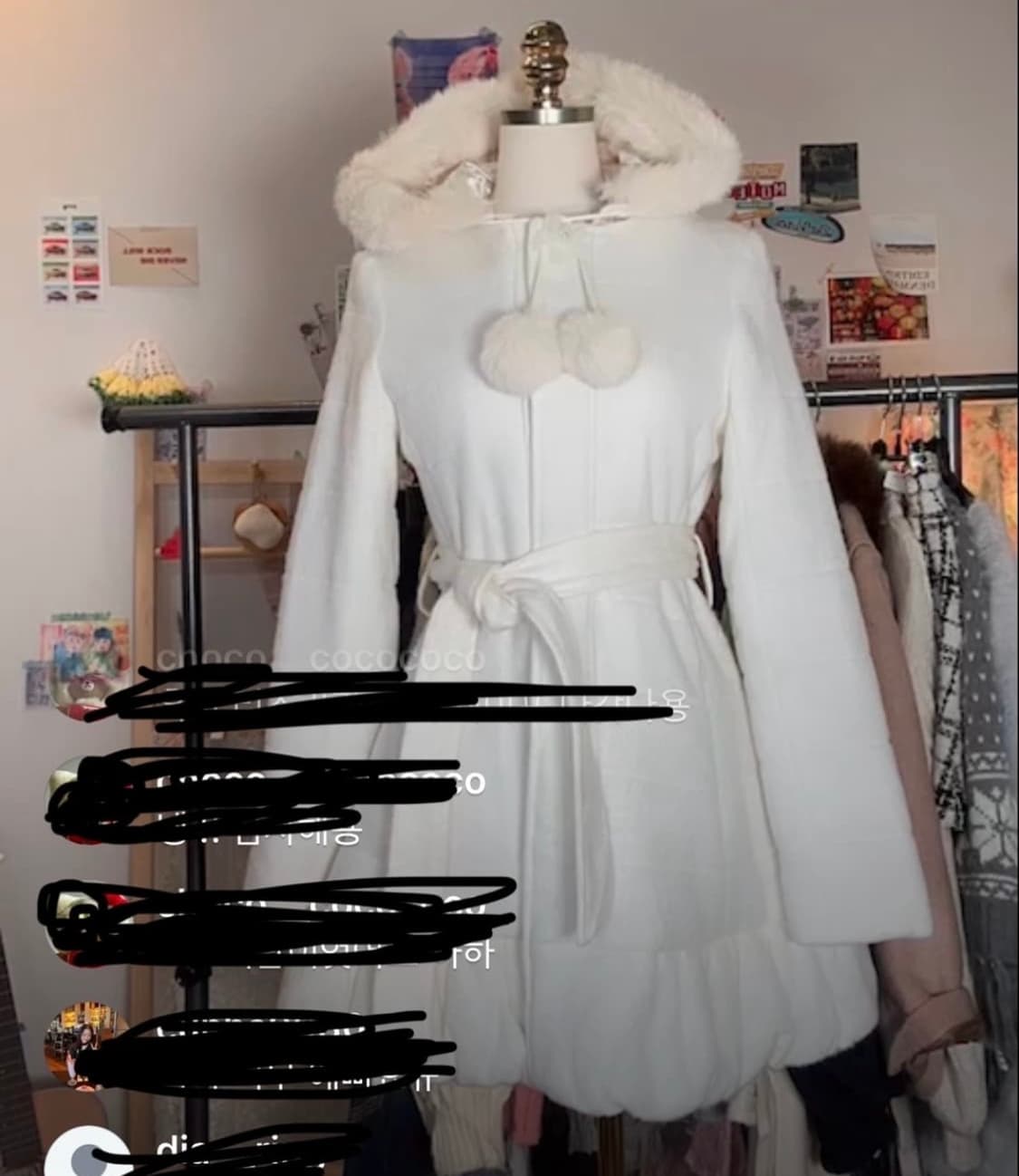 리즈리사 화이트퍼코트 상품이미지2