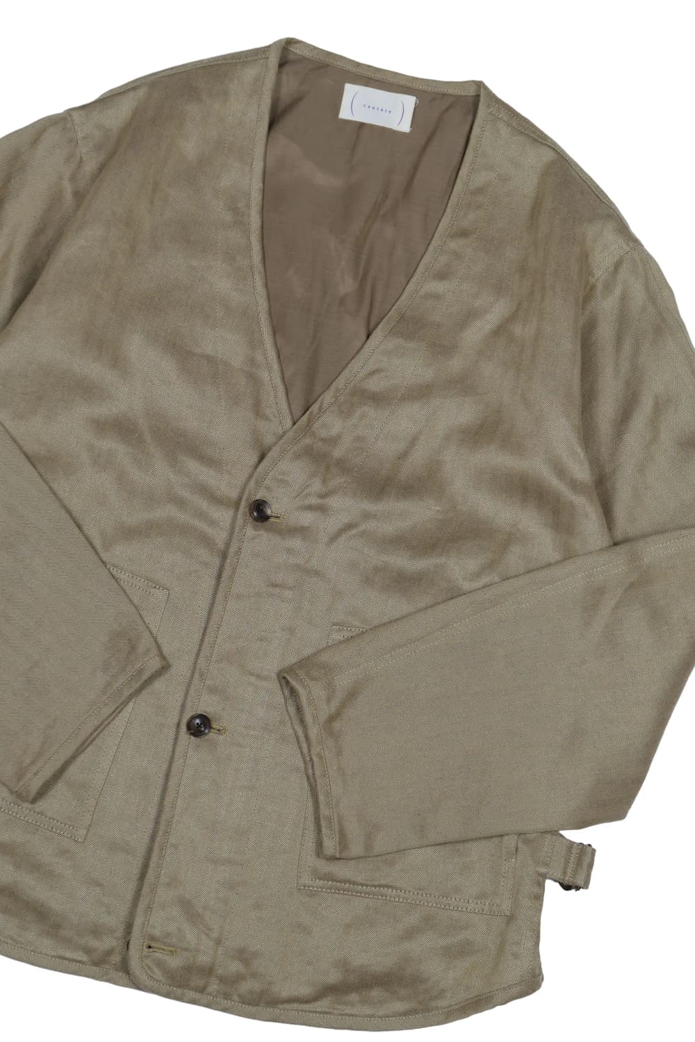 칸타테 헤비 린넨 도테라 자켓 상품이미지5