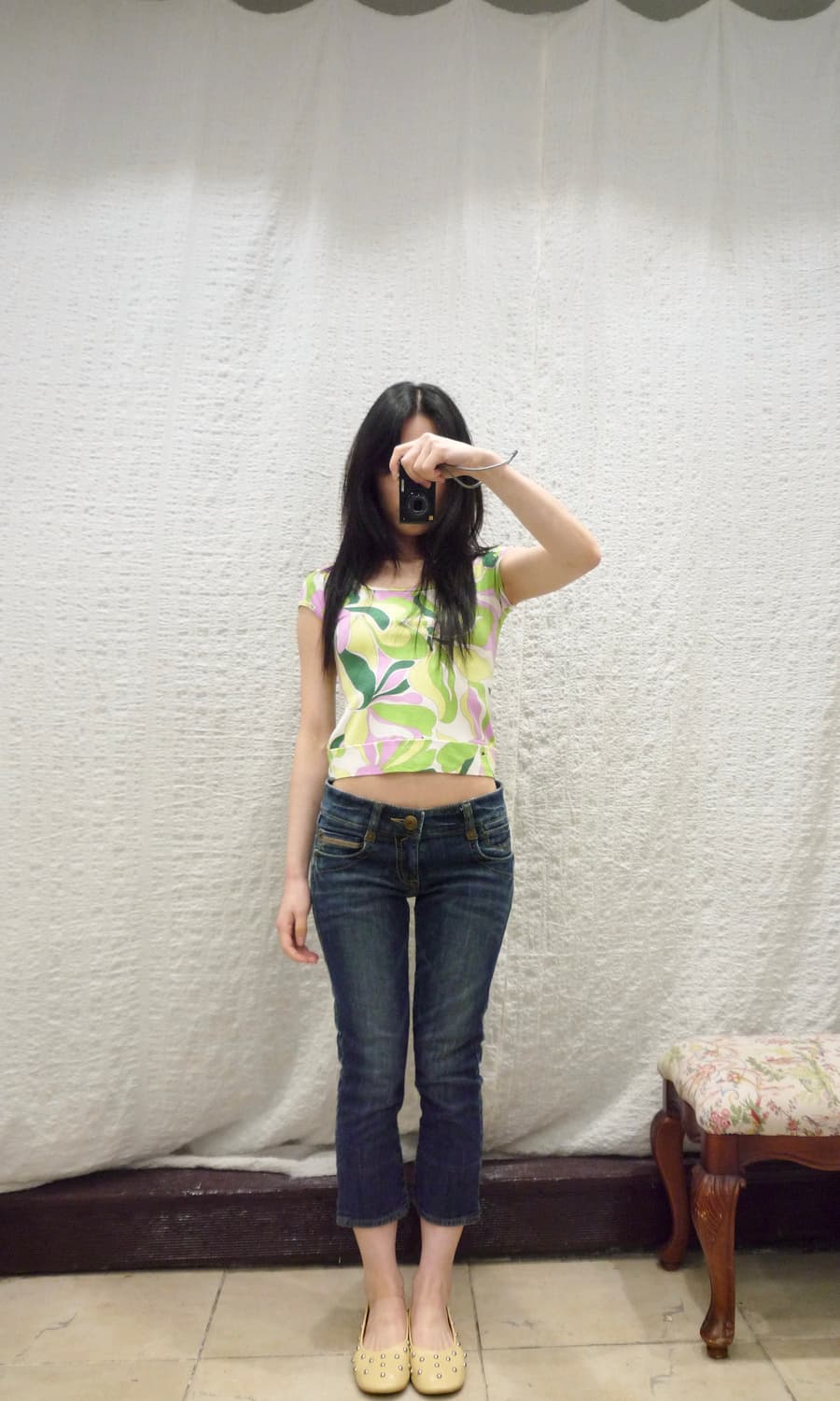 Nature pattern top 상품이미지2