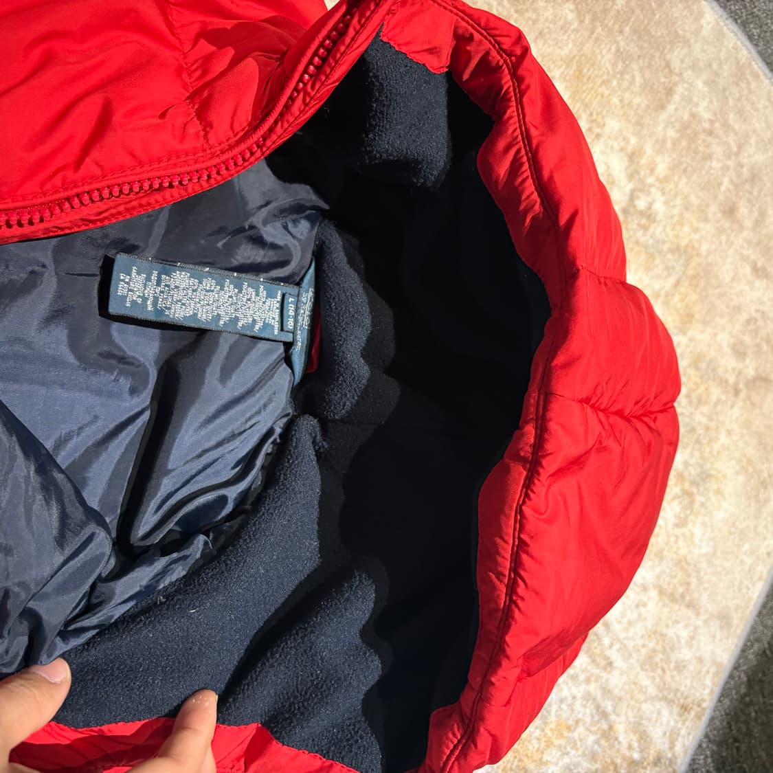 폴로 빅포니 빈티지 포켓 후드패딩 상품이미지6