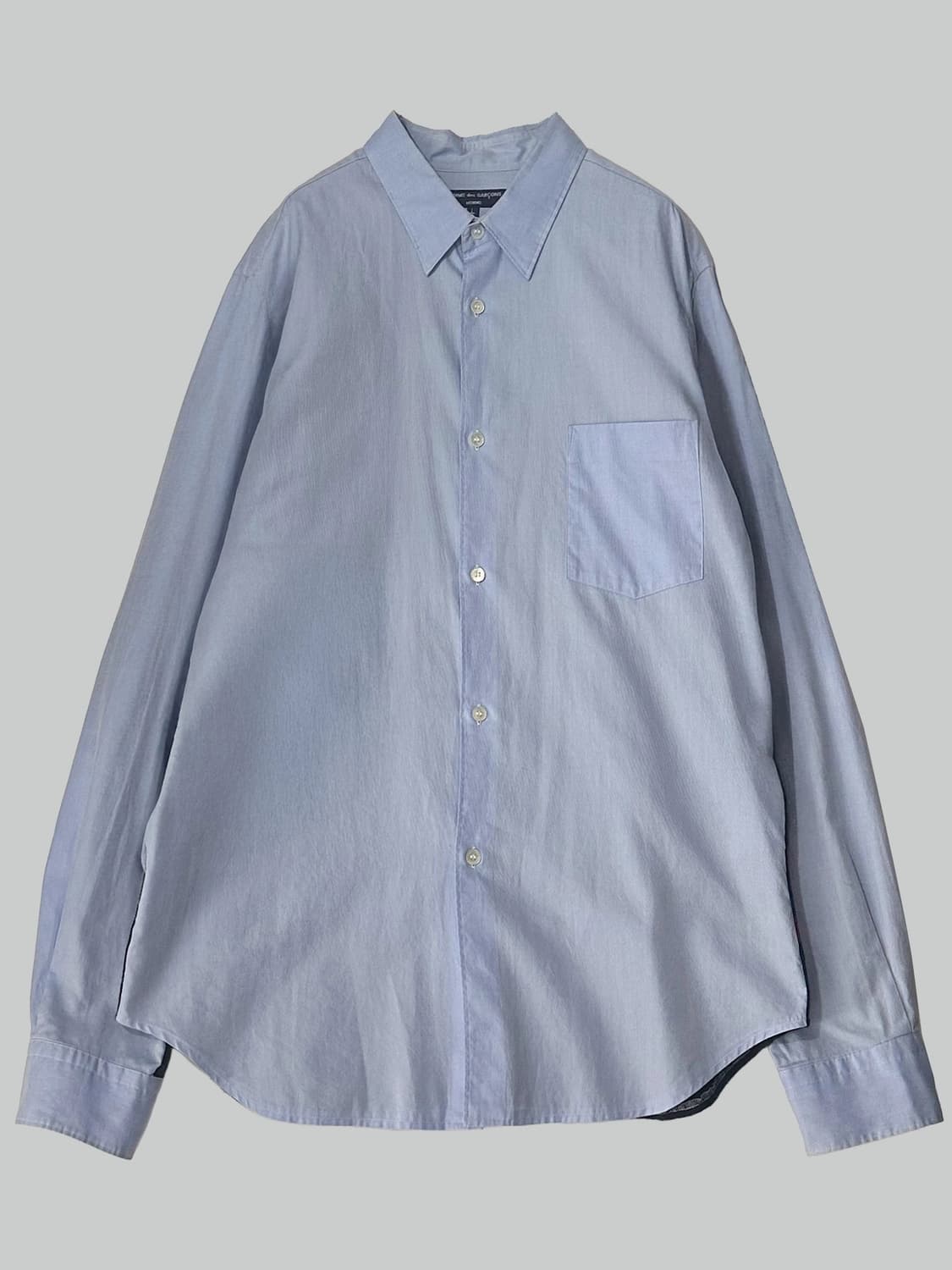 꼼데가르송 옴므 체크 패치 셔츠 상품이미지2