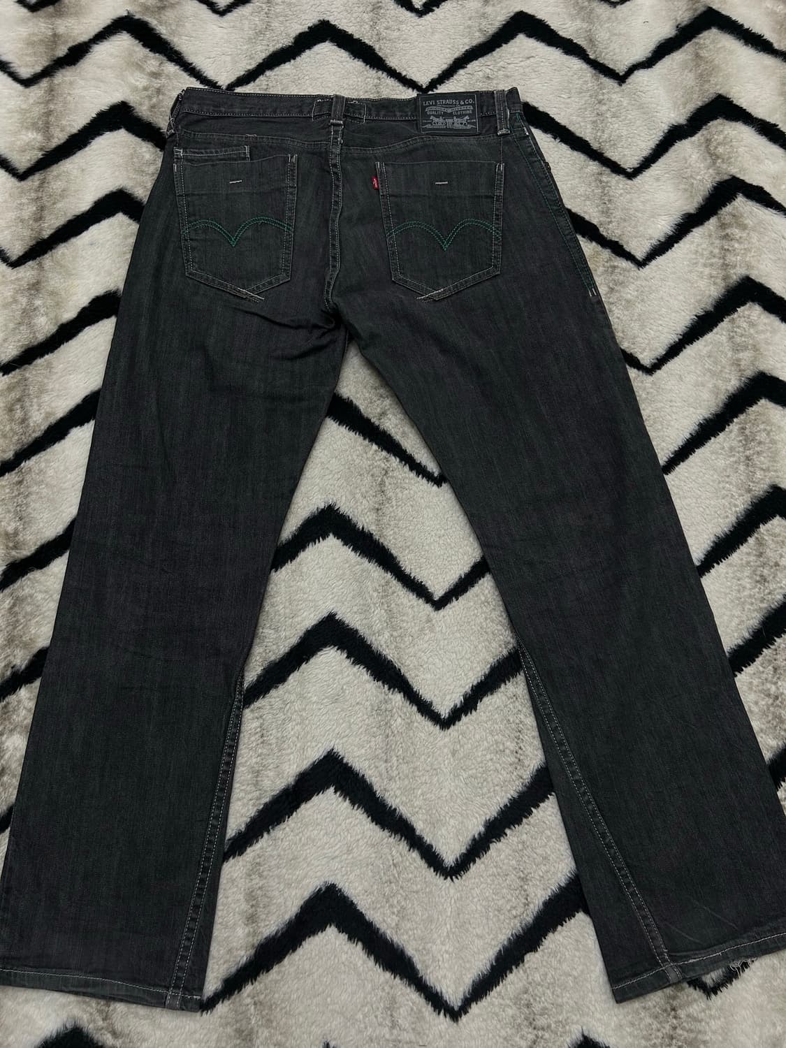 [34]리바이스514 슬림 스트레이트 데님/흑청 상품이미지2