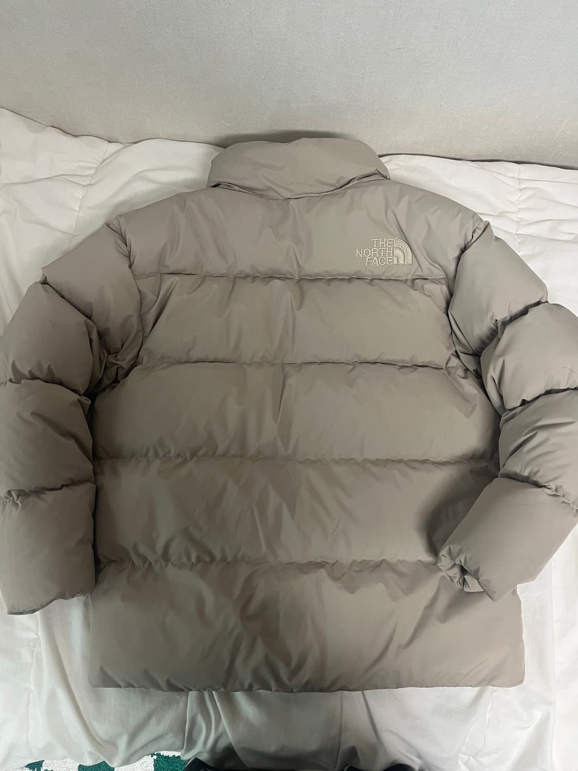 노스페이스 로프티 다운 숏패딩 (다크베이지) XS사이즈 상품이미지2