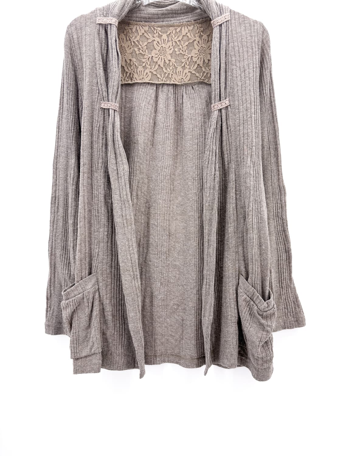 빈티지 레이스 주름 가디건 상품이미지3