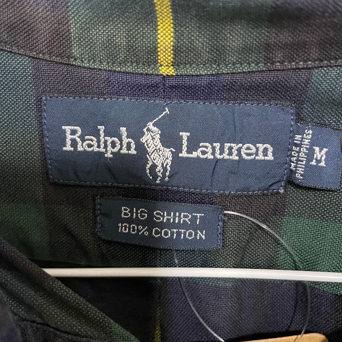 폴로랄프로렌 체크 셔츠 상품이미지3