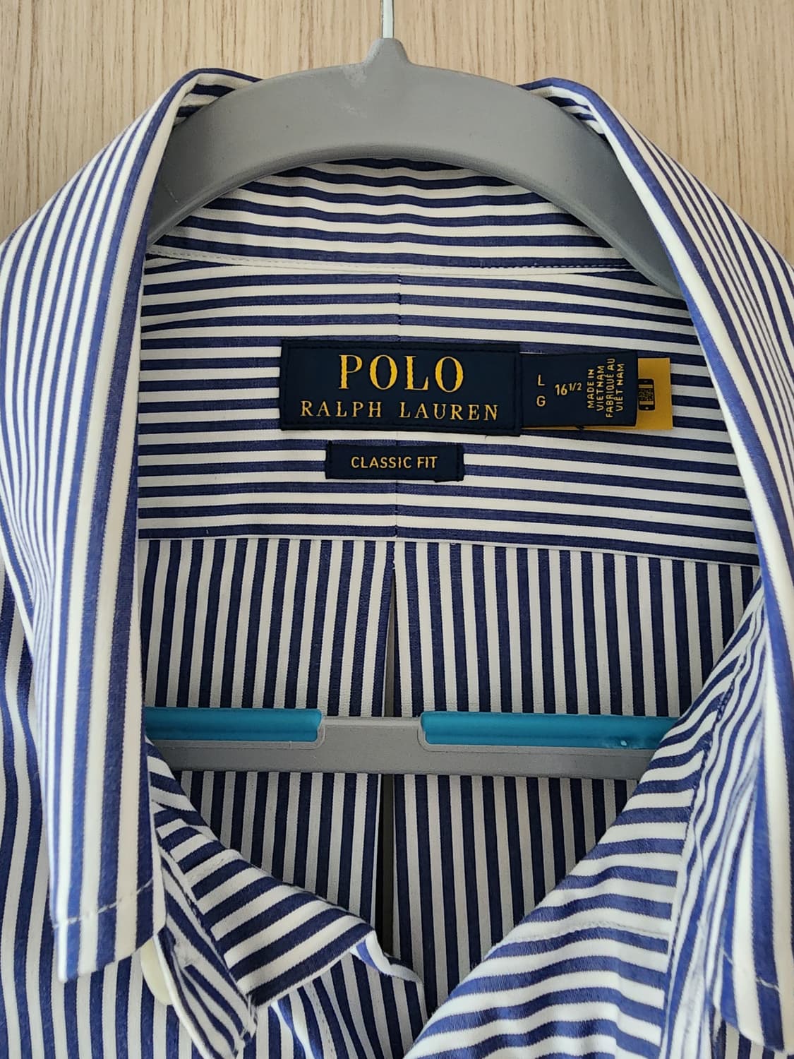 폴로 랄프로렌 스트라이프 셔츠 L 상품이미지3