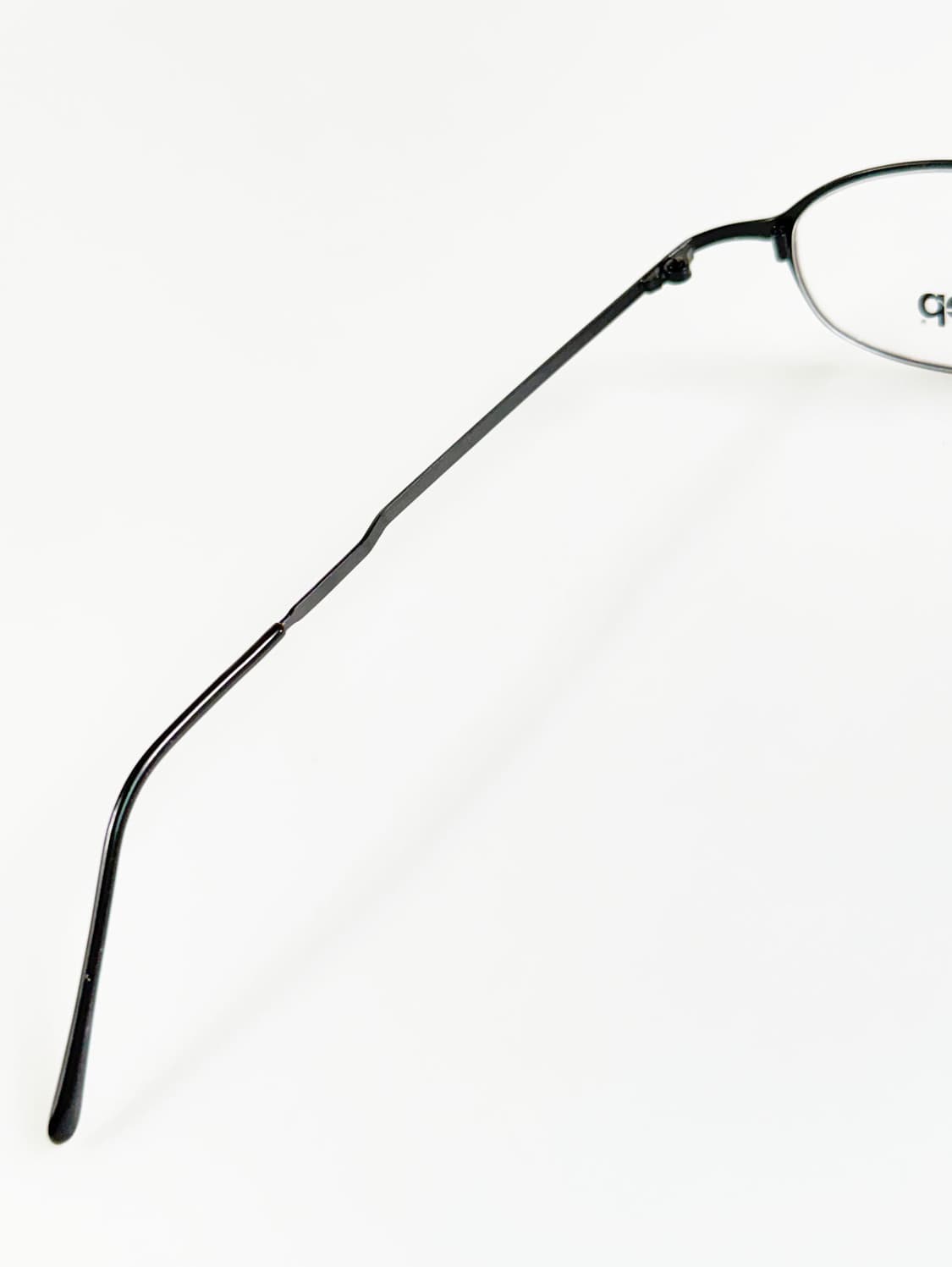 JEEP 블랙 슬림 오벌 메탈 프레임 빈티지 안경 상품이미지7