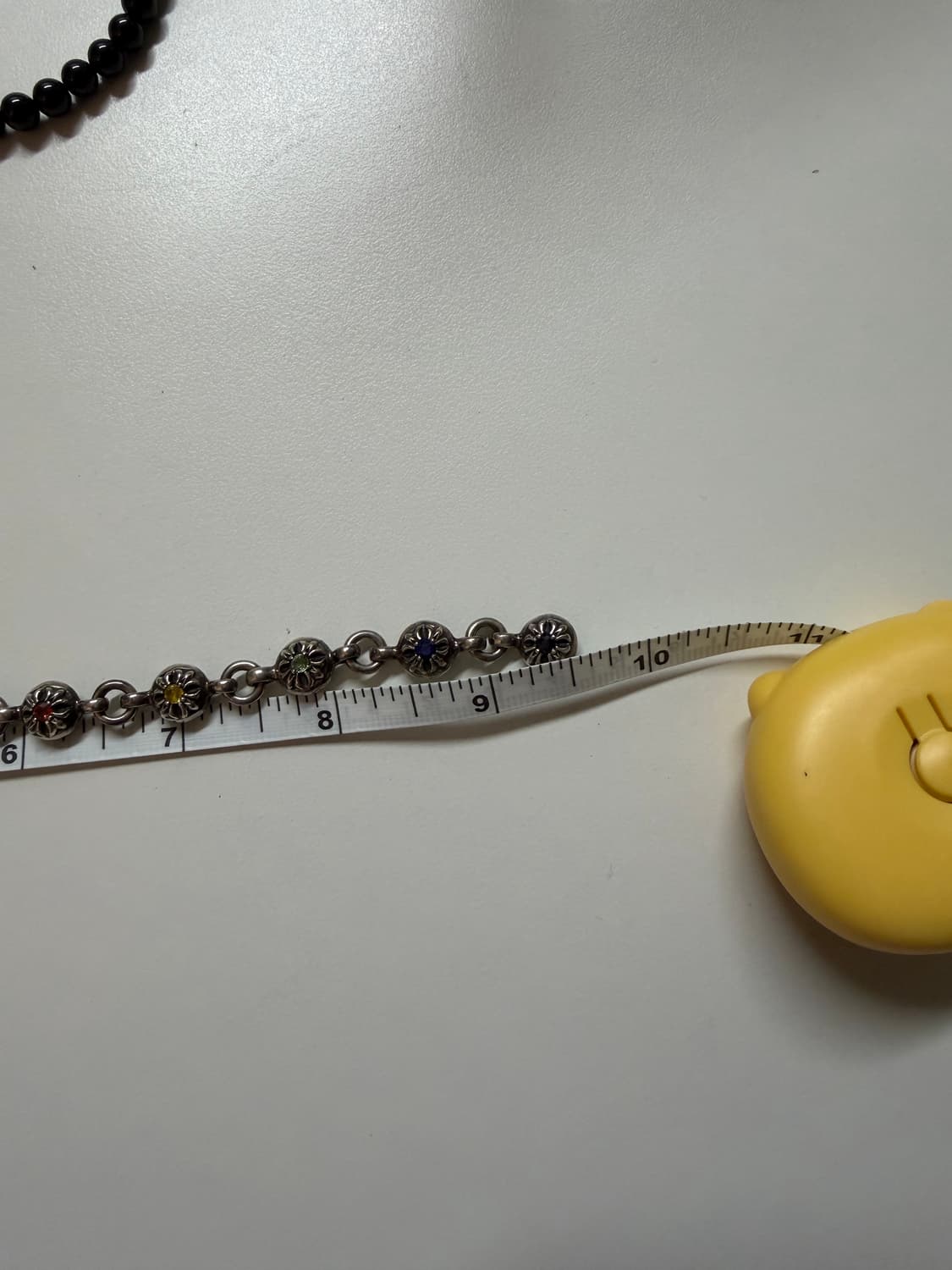 크롬하츠 크로스볼 멀티보석 팔찌 상품이미지5