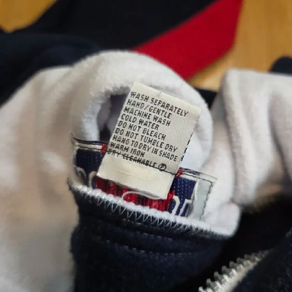 사우스폴 올드스쿨 빅로고 플리스 아노락 (실측 2XL) 상품이미지6