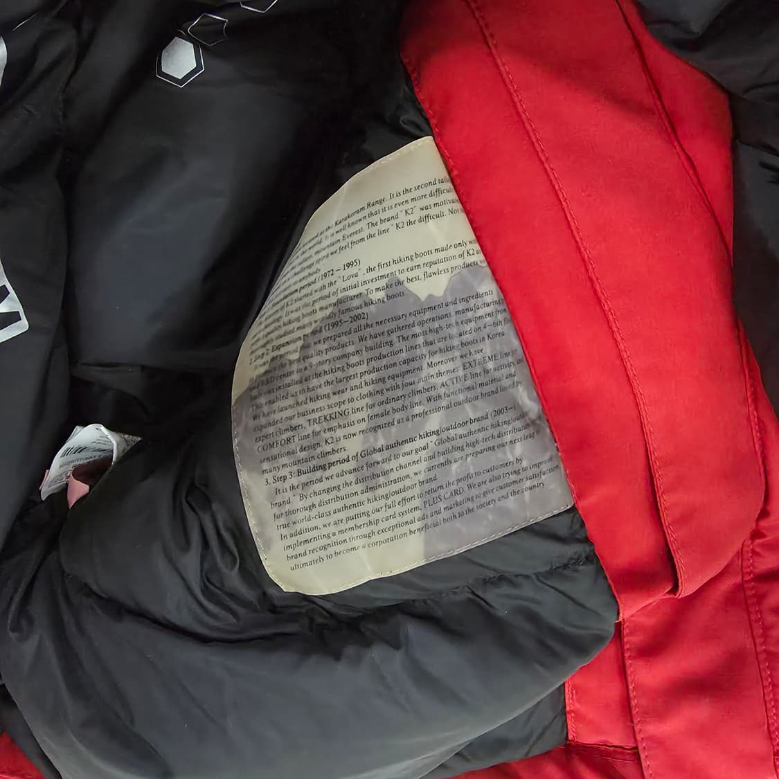 [105] K2 알파인팀 덕다운 패딩 점퍼 1229J 상품이미지5