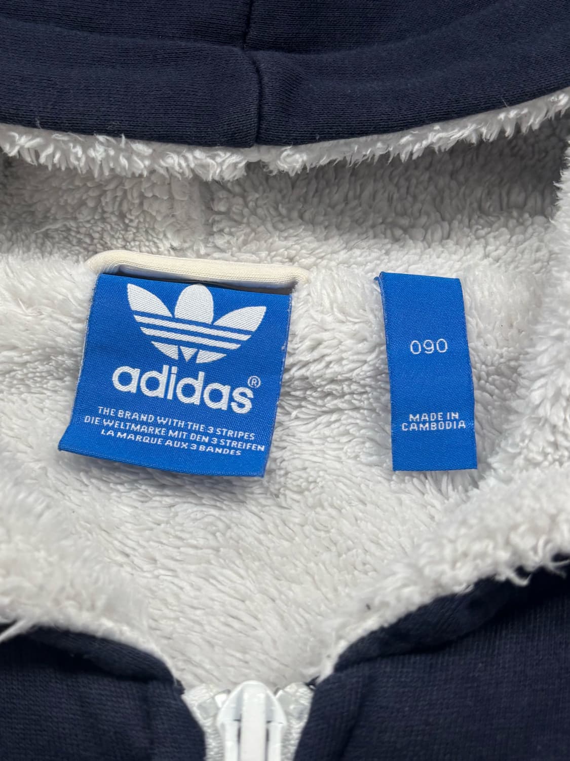 아디다스 네이비 후드집업 상품이미지5