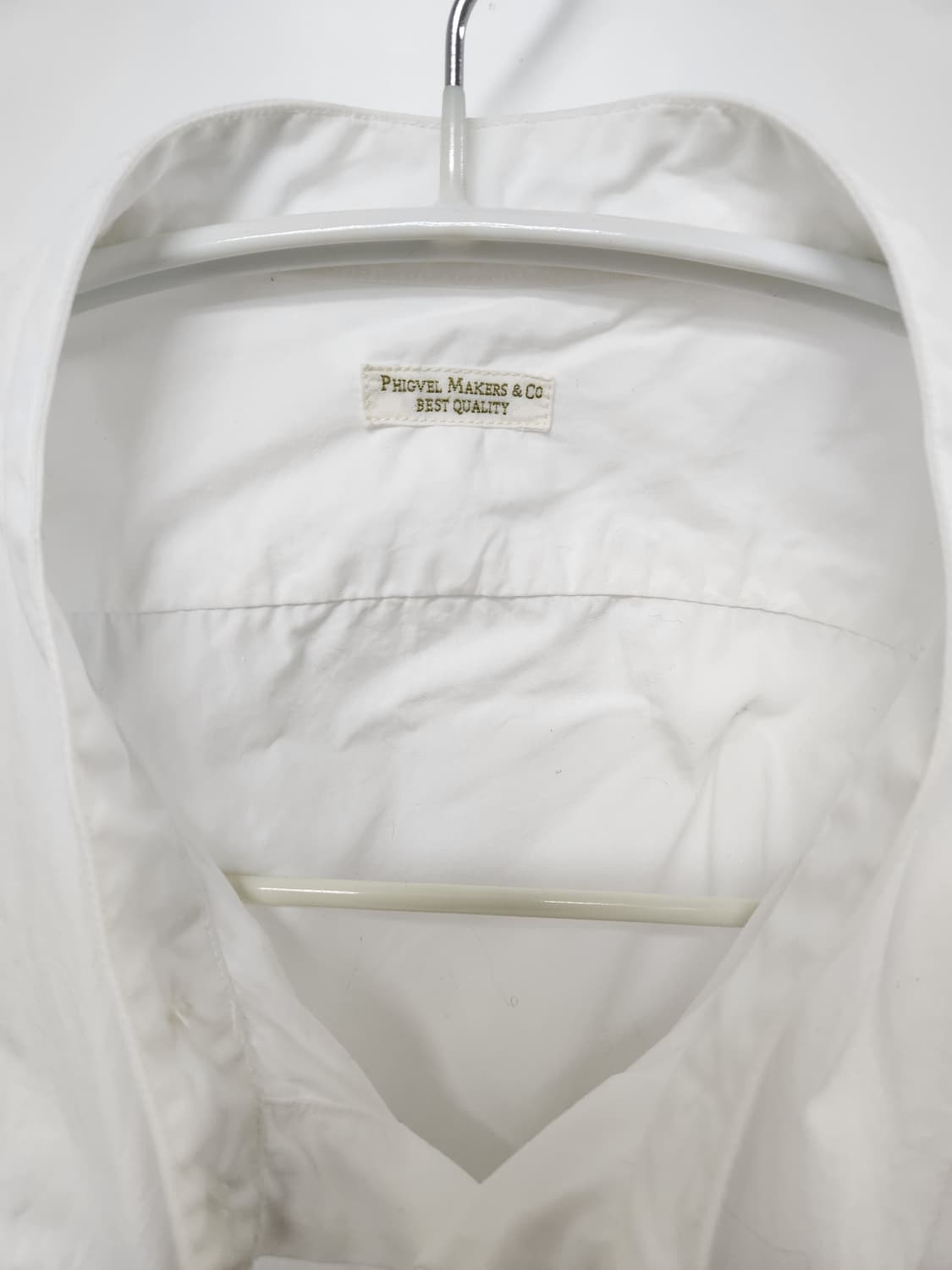 피그벨 phigvel 밴드카라셔츠 100 상품이미지3