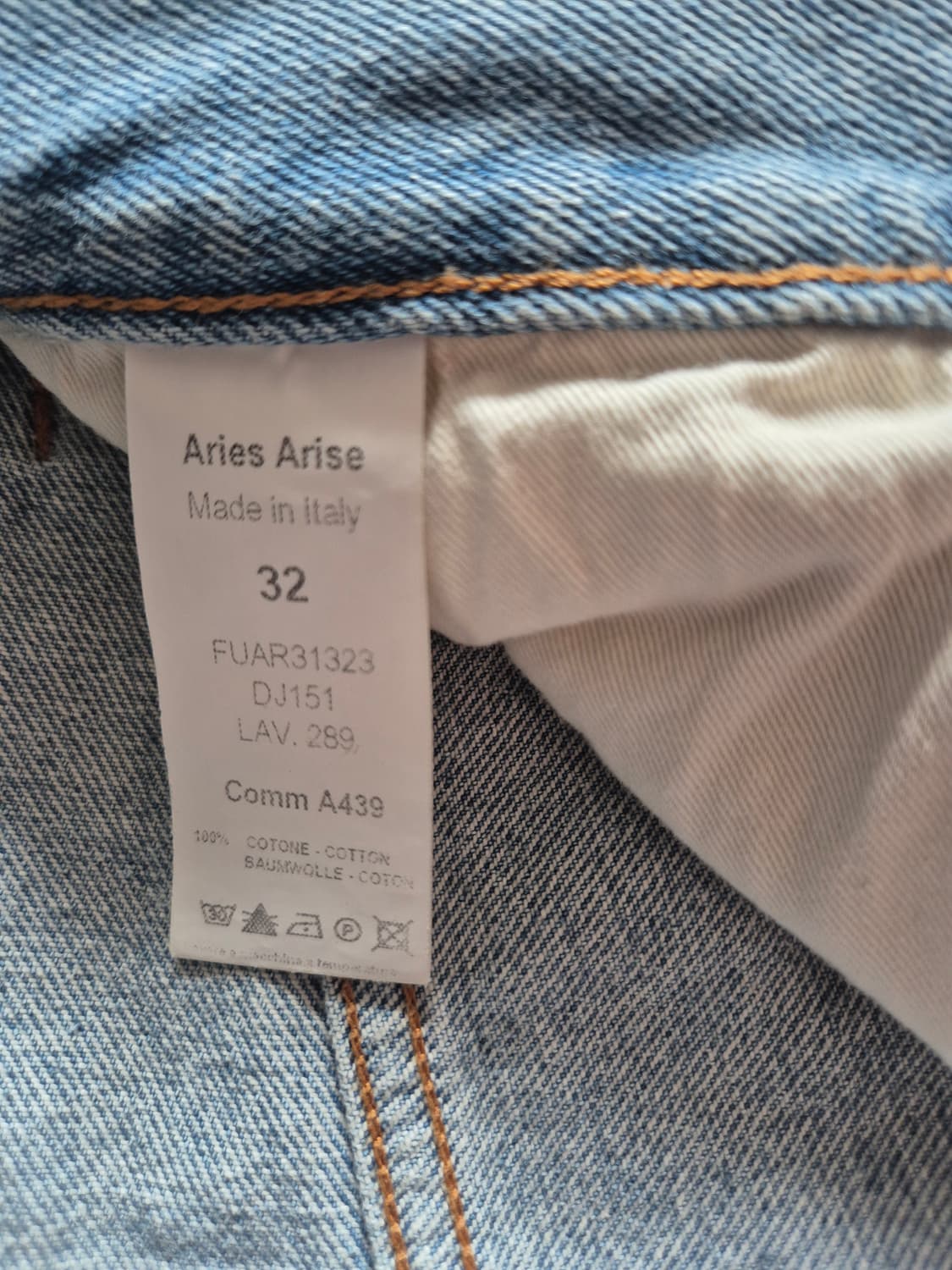 aries metal trip batten jean 상품이미지9