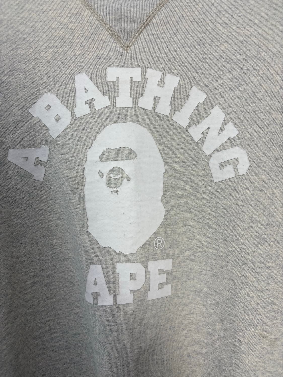 베이프 컬리지 빅로고 박시핏 스웻셔츠 A2433 상품이미지4