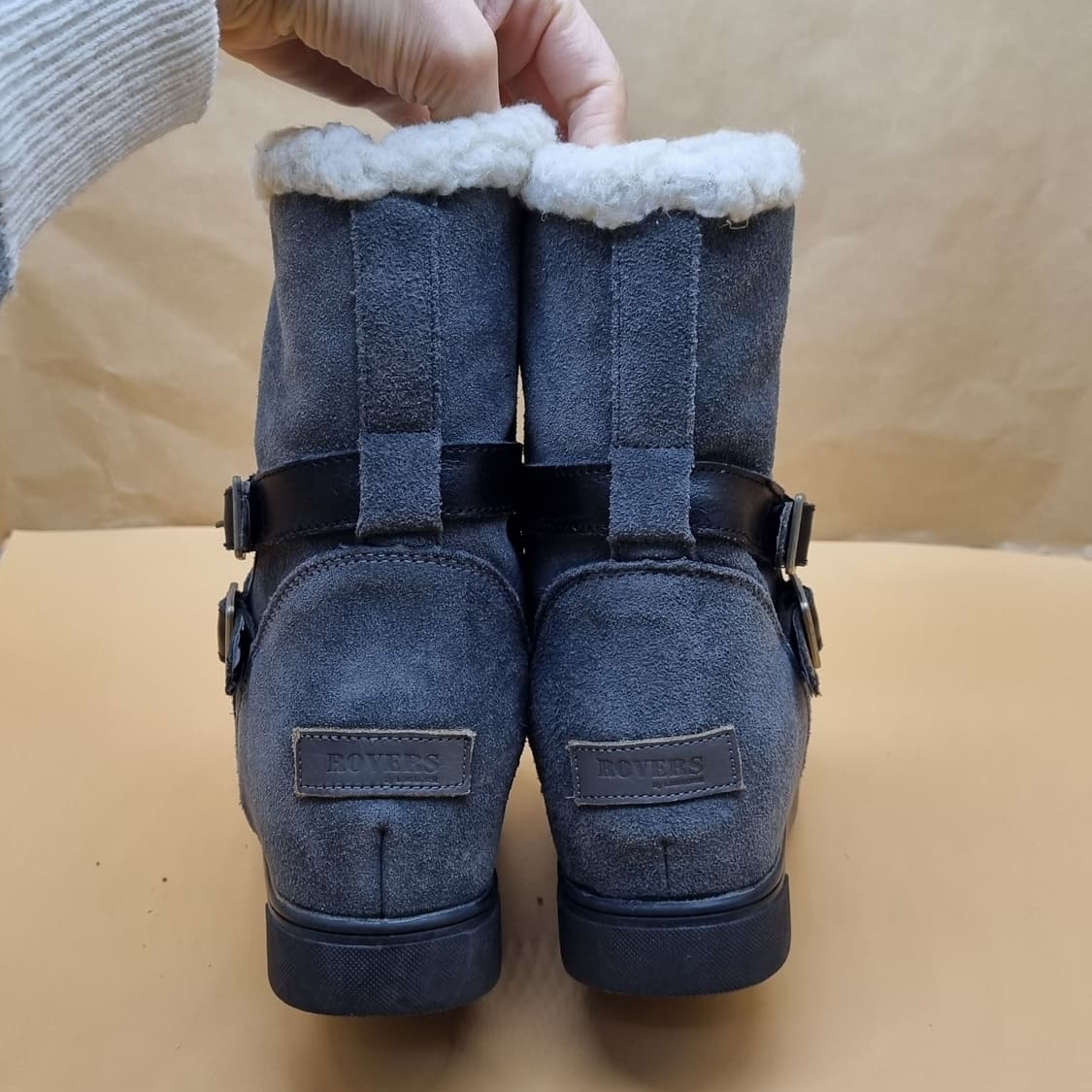 로버스 스웨이드 여성털부츠240. 상품이미지4