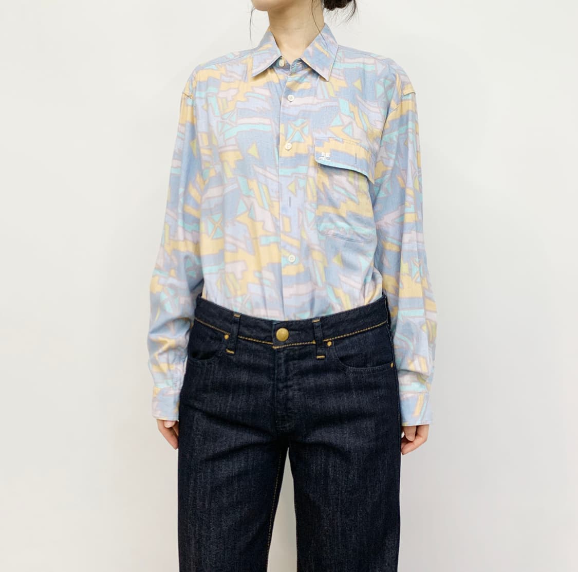 꾸레쥬 셔츠 상품이미지1