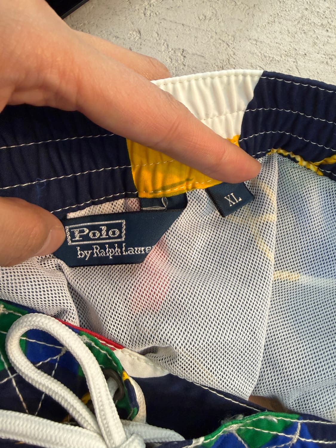 폴로 랄프로렌 패턴 스윔 팬츠 XL 상품이미지4