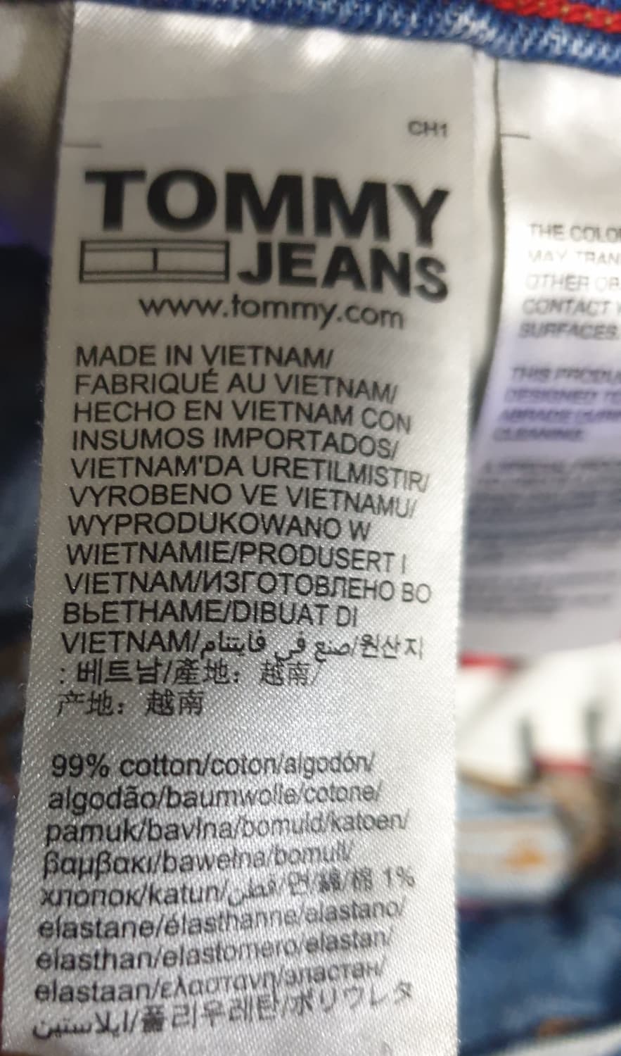 타미진스 릴렉스드 크롭 스트레치 워싱 데님팬츠 인디고 (28) 상품이미지7