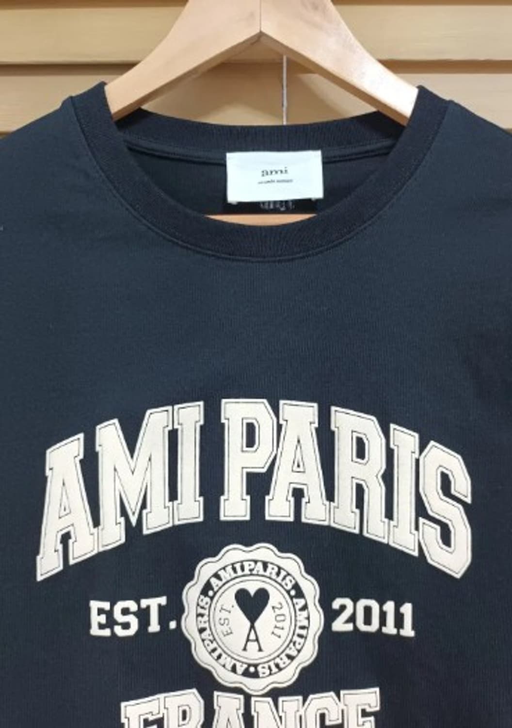 AMI 여성 반팔라운드티셔츠 S사이즈 상품이미지1