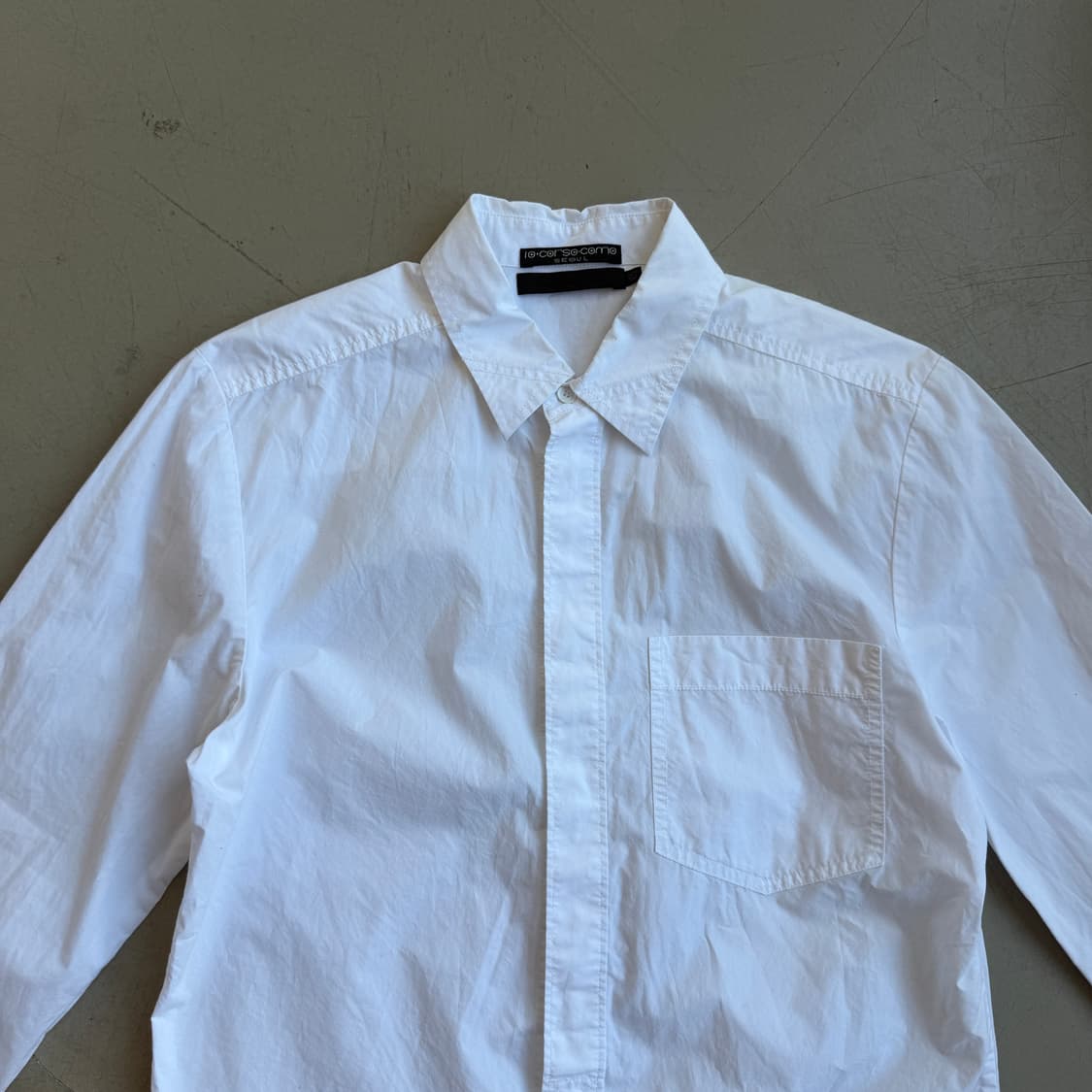 알렉산더 왕 화이트 셔츠 상품이미지4