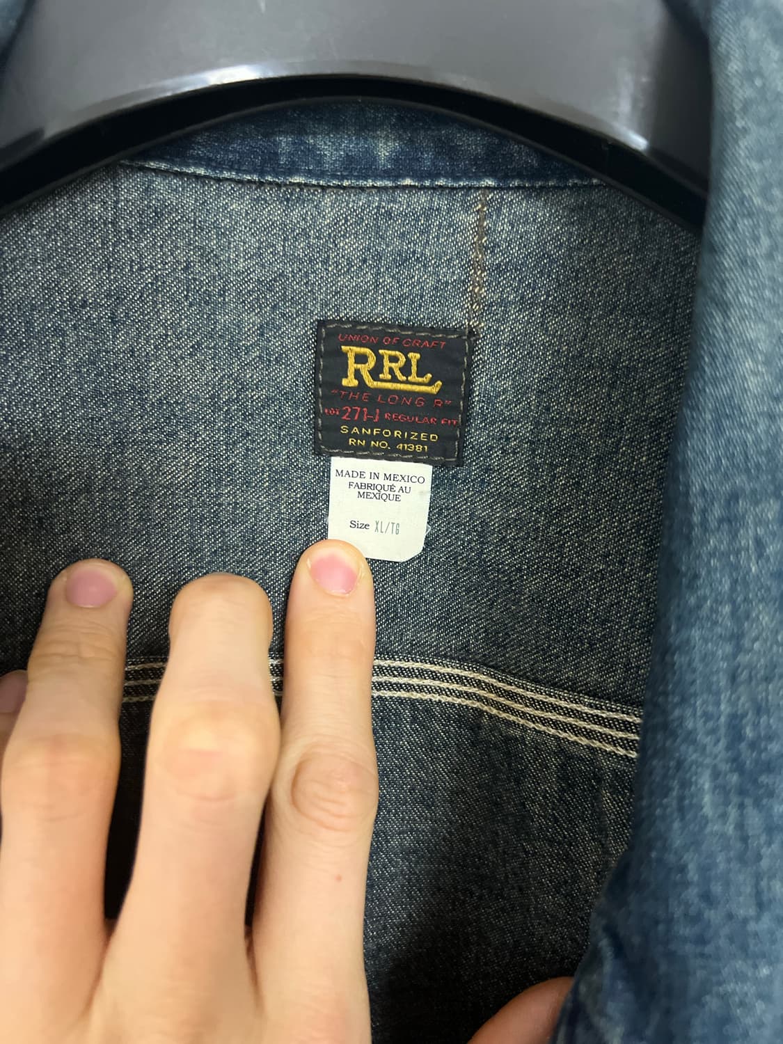 RRL 레이튼 자켓 더블알엘 XL 상품이미지3