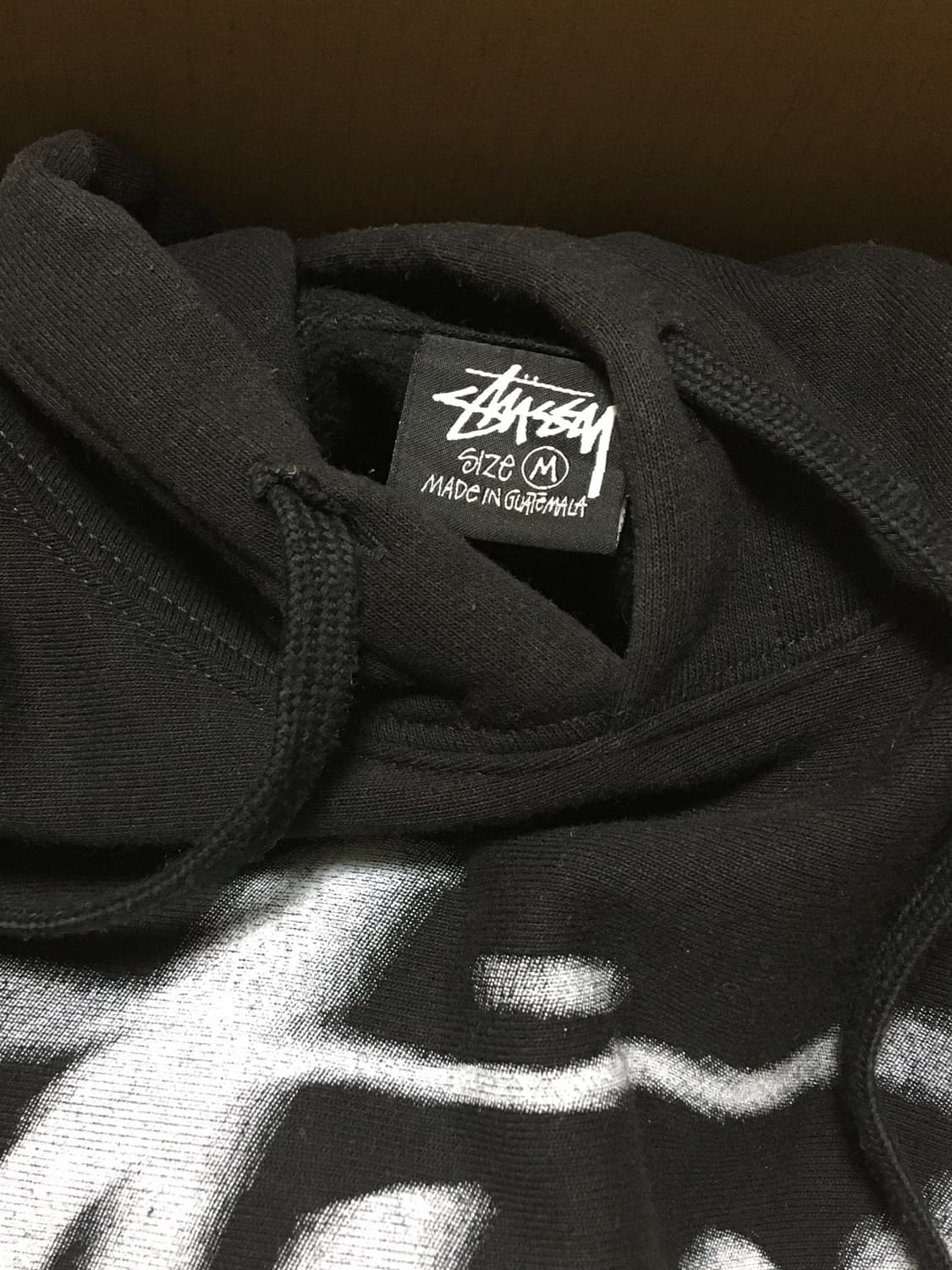 Stussy Dizzy Stock Hoodie Black M 사이즈 상품이미지4