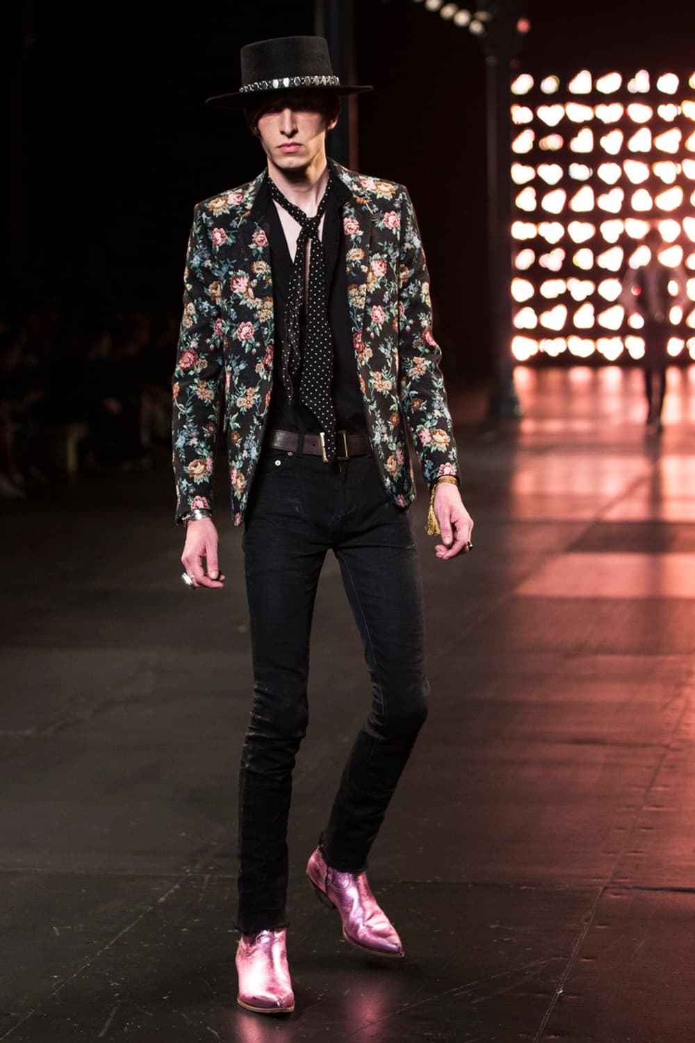 생로랑 아카이브 런웨이 웨스턴 부츠 유일매물 상품이미지1