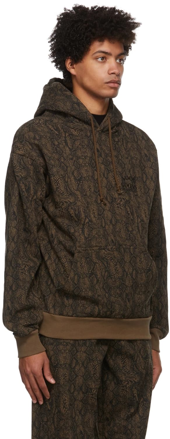 Noon goons mayhem hoodie brown 상품이미지1