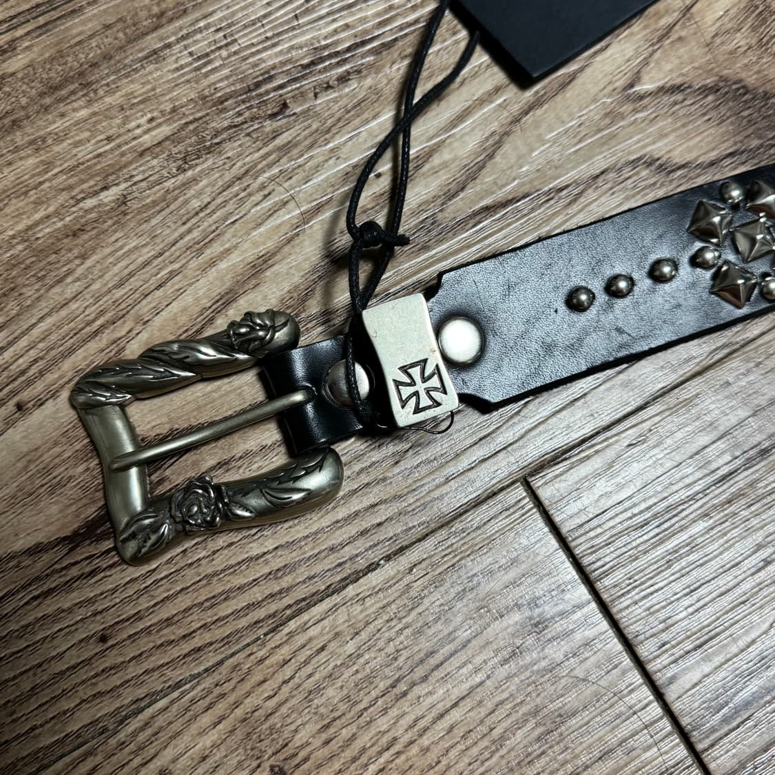(95,새상품)erd 앙팡 리쉬 데프리메 세레나데 벨트 3.5cm 블랙 상품이미지2