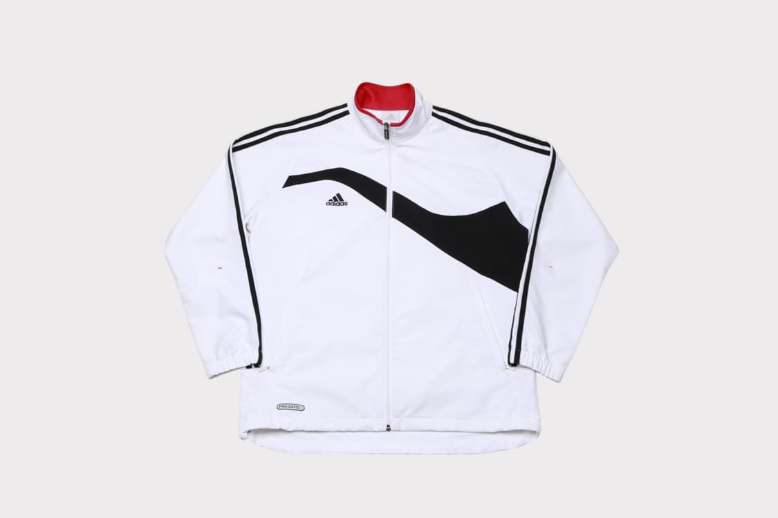 [L] 아디다스 올드스쿨 삼선 바람막이 자켓 상품이미지1