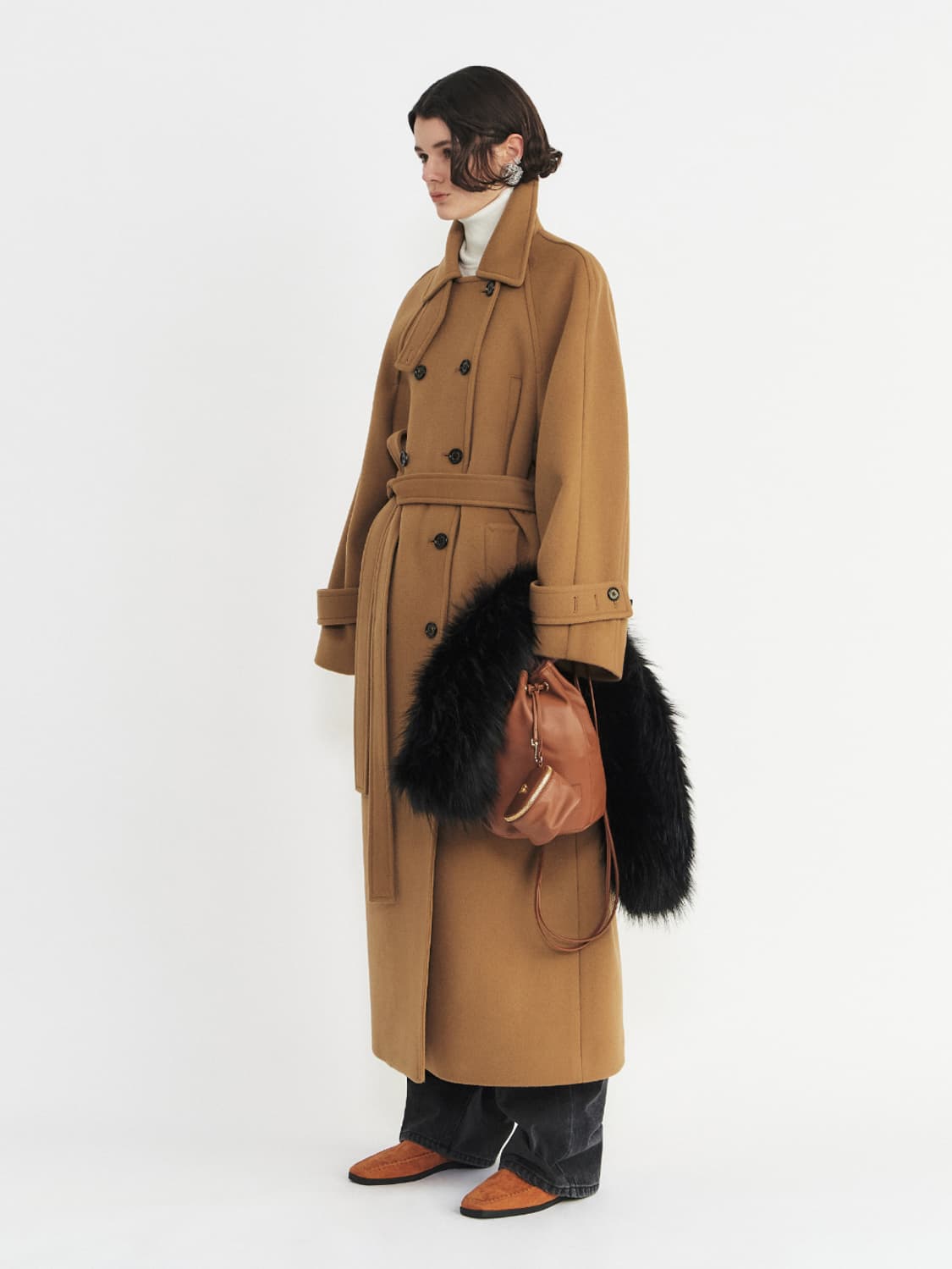 (새상품) 가브리엘 리 MAXI 코트 m사이즈 상품이미지3