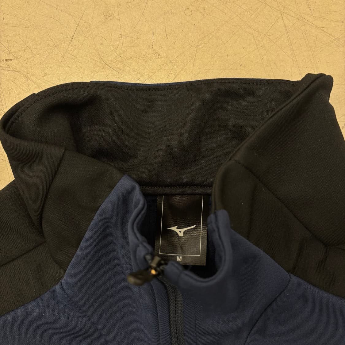 미즈노 투톤 스포티 쿼터 집업 트랙탑 상품이미지3