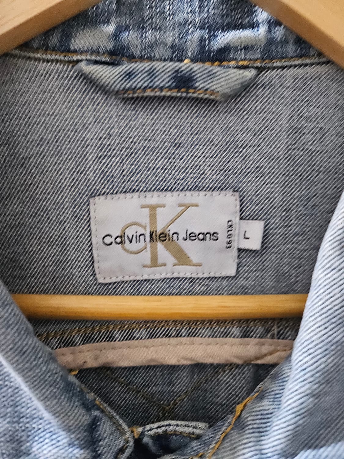 켈빈클라인 데님 자켓 L 상품이미지2