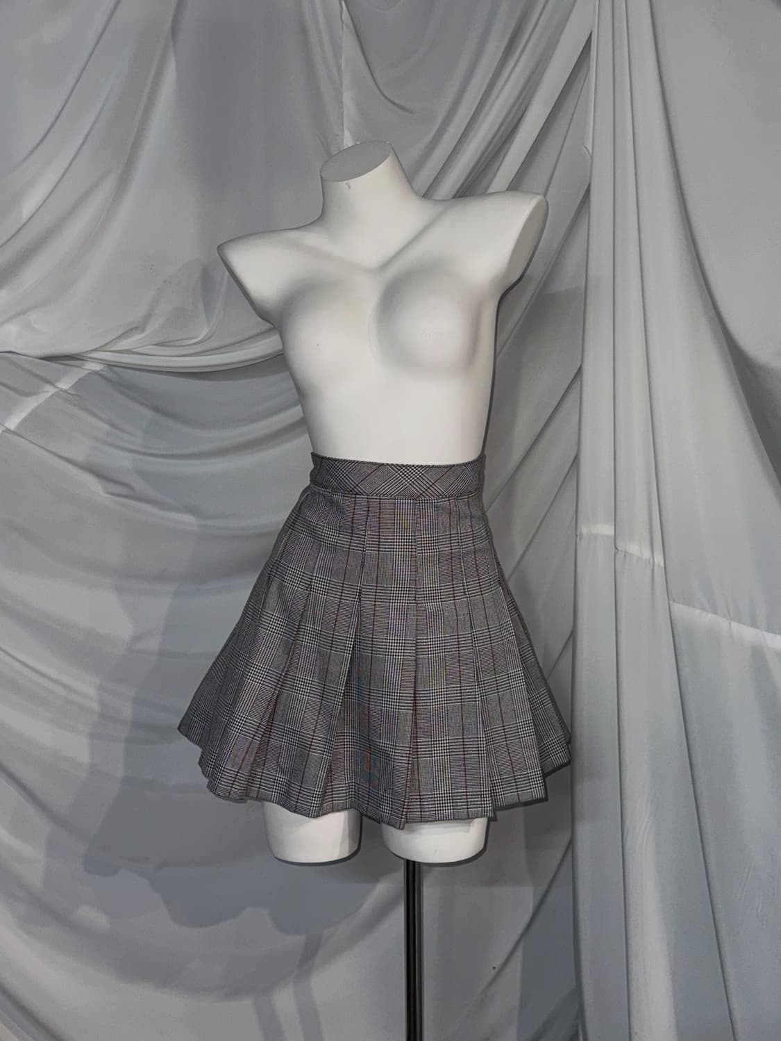 무채색 갸루 스트라이프 오픈숄더 코디세트  상품이미지2