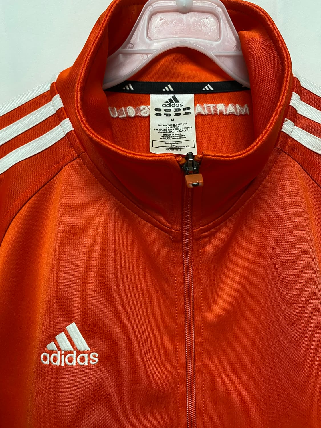 아디다스 트랙탑 져지 오렌지 M 상품이미지2