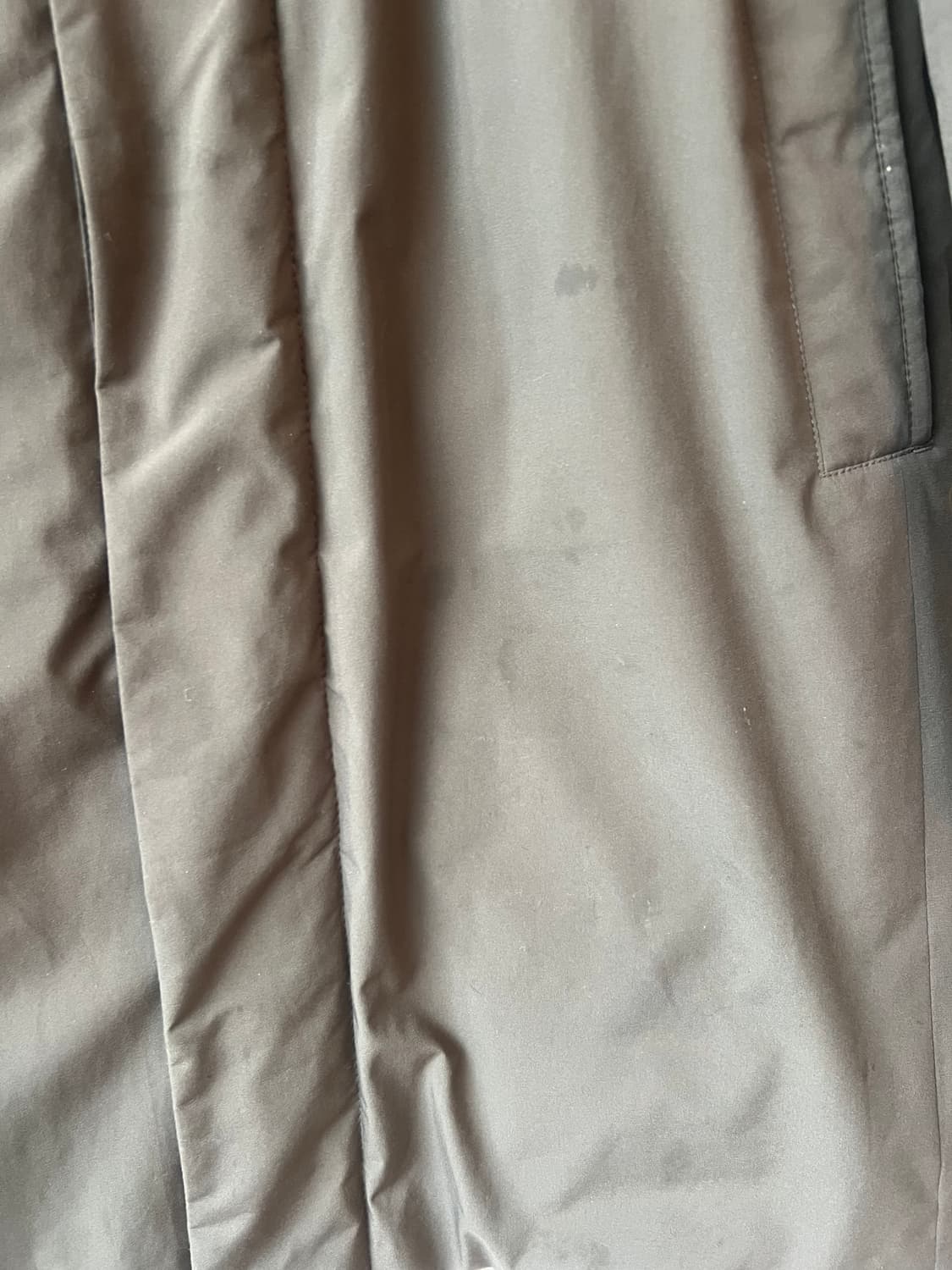 지오지아 남성 카키 맥코트 덕다운패딩코트 상품이미지10