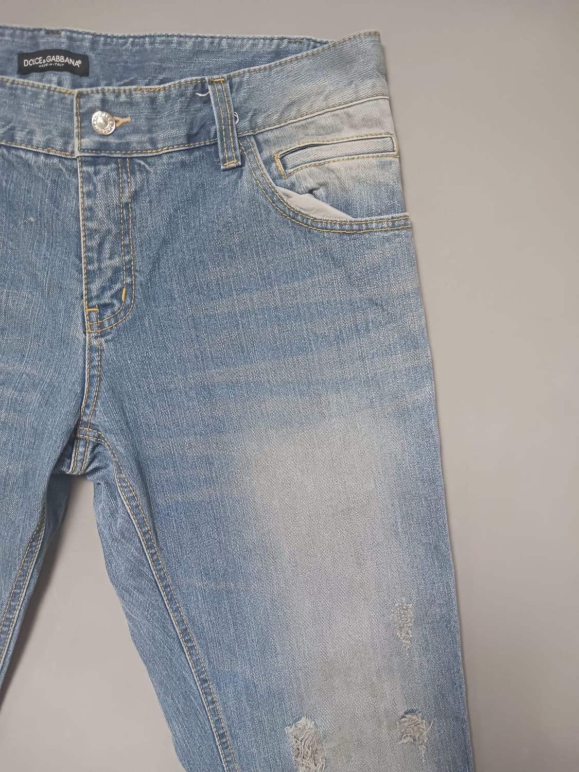 [52] 돌체앤가바나 더티워싱 14골드진 청바지 36 37 상품이미지4