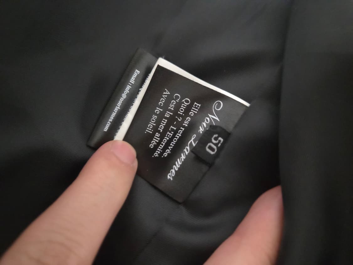 느와르라르메스 트러커 자켓 50사이즈 상품이미지3